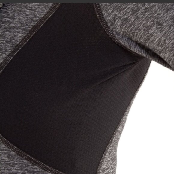 Lululemon Run Your Heart Out Pullover (First Release) Heathered Black - Picture 4 of 16